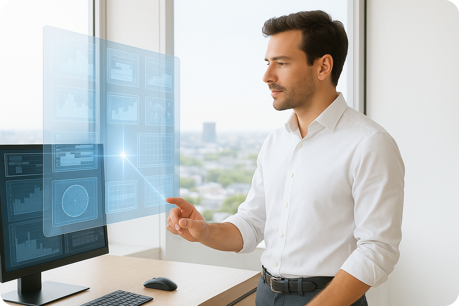 Veille grace à l’IA – rond